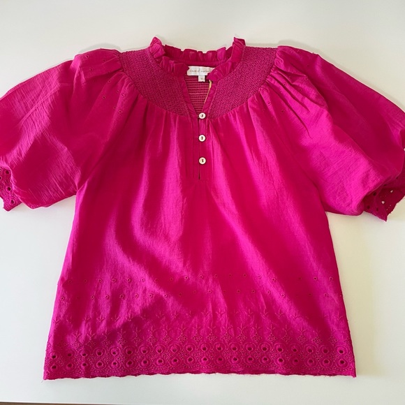 Revolve House of Harlow Blouse Pink Small - Picture 10 of 16